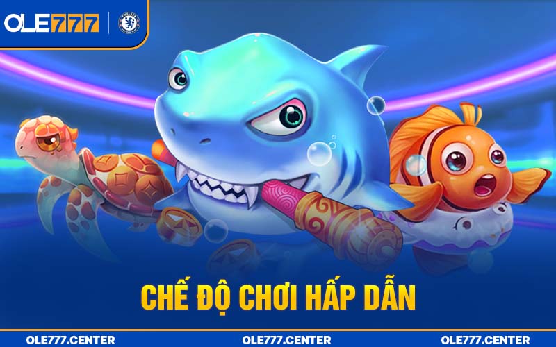 Chế độ chơi nhiều tính năng "hay ho" khiến game bắn cá H5 có lượng người chơi đông đảo